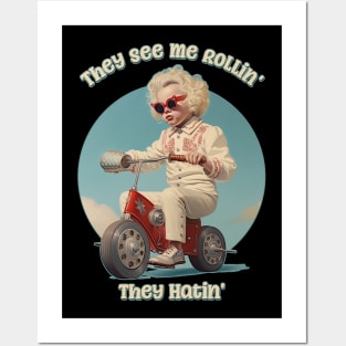 They See Me Rollin' - They Hatin' Design Posters and Art